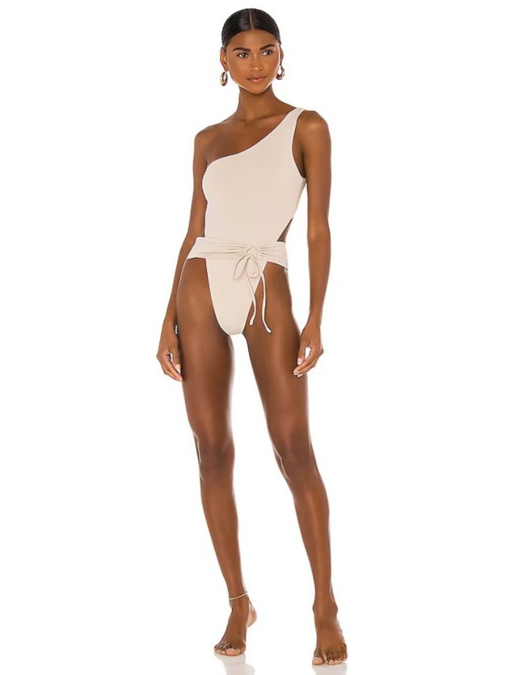 Riot Swim Maddox One Piece in Coconut Cream